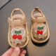 Baby Sandalen Mädchen nicht rutschernde atmungsaktive Prinzessinschuhe weicher Sourentasche-Zoe-Anruf Schuhe für Babys und Kleinkinder Sommer Neue Kleinkindschuhe Rosa Größe 18 Größe 12,5 cm Innenlänge / Empfohlene Fußlänge 12 cm