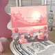 Wei Ci Digital Huile Painting DIY ROSE ROSE PEINTURE D'HUILE EN PEMENT POUR LE ROSE COLORAGE FORMES MAINS SOIR SOL