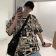 Summer new blockbuster comic printed short-sleeved T-shirt-HT1585 Hong Kong style white M