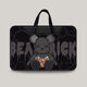 Luyide Building Bree Bear Laptop-Tasche 14 Zoll für Männer und Frauen für Apple MacBook Lenovo Xiaoxin Air13 Dell Y-4881 [verbessert All Black Computerbag] 11 Zoll