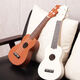 Autres caricatures pour enfants de 23 pouces Ukulele pour enfants mignon guitare uklili instrument de musique débutant pour hommes et femmes accessoires de 23 pouces notes de couleur 23 pouces