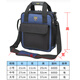 FASITE Electrician Tool Bag Canvas Carpentry Storage Repair Portable Crossbody Shoulder Bag Medium Upgraded Model