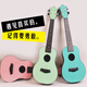 Ibanez23寸尤克里里男女学生儿童初学者入门乐器小吉他乌克丽丽ukulele 粉爱心 23英寸