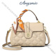ANYSMIC Bag Women's Bag Luxury Brand New One-Shoulder Crossbody Bag Women's Exquisite High-end Commuter Women's Bag Handbag Apricot Color