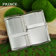 PRINCE cigarette box thick middle and thin branch prince anti-pressure portable high-end creative personalized cigarette box metal brass protective cover leather YHC12132 smoking Van Gogh leather 12 thick cigarettes