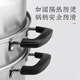 Zhang Xiaoquan steamer household 304 stainless steel steamer thickened double weighted thickened steel 28/30CM double layer three layer steamer thick 3 layers 30cm