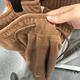 Nike (Nike) Hosen Frauenhose 2025 Frühling Neue Sporthose Fleece warme lässige Hosen Windschutz loser Hoodies HQ4877-259 Überraschung Kakaofarbe Fleece XS