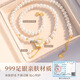Серебряное Qianhui 999 Футов Серебряное пресноводное жемчужное ожерелье для женщин высокого класса для китайского подарка на день Святого Валентина на день рождения подруги. Камелия пресноводное жемчужное ожерелье/999 футов серебро + Семь складов доставки/на следующий день подарочная коробка розовой доставки для жены/ювелирные