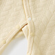 Tongtai baby jumpsuit autumn and winter pure cotton warm baby clothes newborn baby romper pajamas yellow 73cm