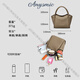 Anysmic Bag Damenbeutel Luxusmarke Handtasche Frauen neu vielseitig Nischendesign Lazy Feng Shui Eimer Bag Frauen Kamel