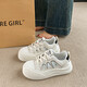 Zapatos para mujeres 2025 Nuevo verano hueco transpirable espesor grueso altura que mejora pequeños zapatos blancos de moda personalizados versátiles zapatos deportivos casuales ygnx-3103 amarillo 37