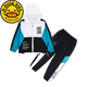 G.Duckkids Boys Spring Suit Children's Sportswear 2025 Новый стиль среднего и больших детей модные мальчики на улице весны и осенью с трех частями зеленые сборы с двумя частями. Рекомендуемая высота 105-115см [30-4 120