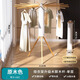 Good wife octopus-style clothes drying rack floor-standing household balcony drying clothes quilt artifact is convenient for storage and does not take up space