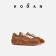HOGAN women's shoes early autumn new Runner series H693 fashion retro comfortable casual shoes red brown 36.5