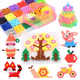 Heimlich niedliche Wassernebel Magie Perle Nacht Perle Spielzeug Magic Perle Glühen handgefertigte DIY -Kinder -Set -Material Set Girl Toys 48 Farb Luminous Model 10.800 Modelle