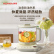 KONKA health kettle 316 tea kettle kettle 2.3L glass insulation kettle electric kettle mini glass tea kettle KYSH-2305E-W