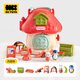 babycare/bctoys mushroom house toys girls birthday present mini house play house simulated house children doll house
