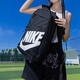 NIKE双肩包书包情侣包大容量休闲背包包包便携旅行包 DC4244-224黄色