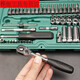 Süßer Miaomiao Inch Sleeve Schraubenschlüssel-Teile Ärmelschlüssel Set Auto Reparatur Schnell kleiner Ratschenschlüssel 3,5 mm Kurzschlärm-11301
