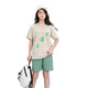
Children's short-sleeved suit pure cotton pajamas summer thin girls' home clothes suit Girls' short-sleeved children's air-conditioning suit Coke short-sleeved suit 180 Number 170CM-65GK