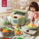 Ma bao ma bao (babymabo) Nuevo simulados juguetes de cocina para niños en cocción de arroz arroz arroz cocina utensilios de cocina baby play house de regalo - verde [36 piezas_cooking_time_steam a