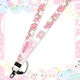 Cartoon lanyard Kuromi Melody Cinnamon dog Gemini KT cat double-sided mobile phone hanging neck long rope Melody