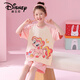 Disney Girls Pyjamas Sommer dünne Baumwollkurzärmel Anzug Kinder kleine Mädchen Prinzessin 2025 Neue süße Heimkleidung 5546 170 Größe 16 [Vorgeschlagene Höhe 135-145 cm]