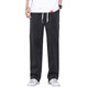 
GY goldlionGY goldlion summer new super soft jeans men's thin large straight loose wide-leg pants 1048 blue high-quality summer lysel thin M 100-115Jin[Jin equals 0.5 kg]