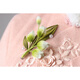 La nouvelle broche de fleurs en velours de Shiyun en 2025 de style Yangzhou patrimoine culturel intangible Lily à la main de la vallée Gift de la Saint-Valentin pour la coiffure de petite amie (non soutenue pendant 7 jours sans raison)