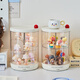 GOTO labubu storage box rotating blind box display stand transparent labubu vinyl doll display cabinet ladder basic rotating blind box storage box