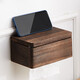 Solid wood desktop tissue box wall-mounted hand-pull cardboard box storage rack living room dining card box Chinese car toilet CF-5012 (paper box)