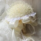 Married Korean style bride bouquet DIY material package imitation pearls all over the star handmade crown pearl chain bouquet finished product