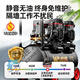 何佳功空压机充气泵小型220v便携式工业级木工静音高压打气泵空气压缩机 3890W-70L【液晶屏数显双电机】 3180W/3890W/3990W/4290W