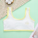 Wen Xiaoying girls underwear vest development period girls 9 pure cotton 10 years old 12 primary school students 13 wear primary school children's bra white M (recommended 60-85Jin Jin equals 0.5 kg)