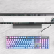 罗技（Logitech）K845 有线机械键盘 游戏办公 彩色个性 背光青轴数字 情人节 官方标配 x 否 x 104键 x 茶轴
