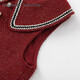 Bala Bala One children's clothing girls dress 2025 winter new style children's small fragrant vest dress fashion red tone 00366 140
