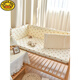 G.Duckkids Crib мягкая сумка новорожденный ребенок чистый хлопковый бобовый буфер антикомполлизионного буфера мягкая сумка детская детская кровать.