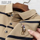 RRLFCS RUFFLE LAUREN PAUL MEN MENGED COTTLIPE RIPE ROWELEP RUBER POLO Среднего и молодого папы Футболка Lummer White [3883] M [Предлагается 100-120 JIN [JIN равно 0,5 кг]]