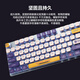 罗技（Logitech）K845机械键盘游戏电竞有线键盘电脑办公键盘个性定制键帽版送男生女友礼物 K845极光紫 红轴