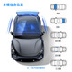 Jingdong-made car glass window film (SUV model - dark color) vehicle sun protection, heat insulation, explosion-proof, sun protection, privacy blocking, ultraviolet and infrared rays, clear and translucent car glass film