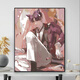 Serie de Amor y Space Deep Pintura al óleo digital Shen Xinghui Game personajes 2025 Nueva pintura al óleo llena de mano S1047-30 Color-Qin Che 40*50cm [envío de cubo de lienzo] Sin juego completo 1