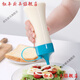 Xu Nian squeeze bottle commercial kitchen ketchup salad dressing squeeze bottle stall explosion-proof jam honey bottle sauce seasoning bottle squeeze bottle 600 ml 4 pieces