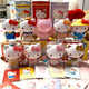 3D-JP三丽鸥系列HelloKitty50周年潮玩手办拼图玩具圣诞礼物3djp 圣诞惊喜LOOK（F1049）
