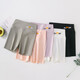 Ye Feifei Girls Pantalons de requin à trois points Pantalons de sécurité des enfants minces de leggings anti-exposition filles noires de taille moyenne + rose 130 [hauteur suggérée 115-125 cm]