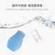宝宝手动泵式硅胶防逆流吸鼻器婴儿手压式鼻涕清理器清洁器安全 硅胶防逆流吸鼻器【粉色】