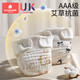 
Kechao Diaper Pure Cotton Newborn Babies Washable Gauze Diaper Mustard Mustard Pocket Cloth Ring Pants Diapers 10 White [Super Breathable Red Rejected 1 Tablet XL:47CMx46CM (suitable for under 2 years old 30Jin [Jin equals 0.5 kg]
