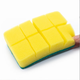 Dishwashing sponge block, scouring pad, kitchen cleaning artifact, double-sided durable thickened dishcloth, magic sponge wipe for pots, right-angle sponge wipe (3 pieces)