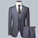 SEVEN 7 Seven brand men's suit spring and autumn business casual men's professional decoration body style fashionable two-piece solid color navy (suit + pants) S 165-(recommended 85-100Jin Jin equals 0.5 kg)
