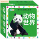 Shantoulin Village Children's Animal Cognitive Card Lehre AIDS -Bilder und identifizieren Dinge Charaktere und Muster Bücher Auflegen Baby Frühschulaufklärung Spielzeug Transportkasten/Senden des Aufbewahrungsrings