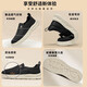 MONTAGUT old Beijing canvas shoes men's summer light and breathable lazier shoes comfortable and odor-proof soft sole casual loafer shoes black (leather shoe size) 41